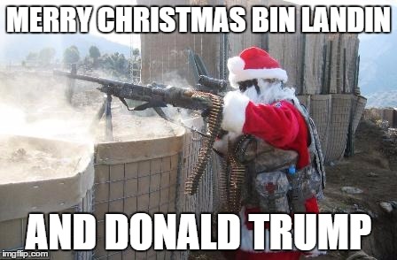 Hohoho Meme | MERRY CHRISTMAS BIN LANDIN; AND DONALD TRUMP | image tagged in memes,hohoho | made w/ Imgflip meme maker