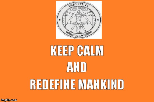 orange meme | KEEP CALM; AND; REDEFINE MANKIND | image tagged in orange meme | made w/ Imgflip meme maker