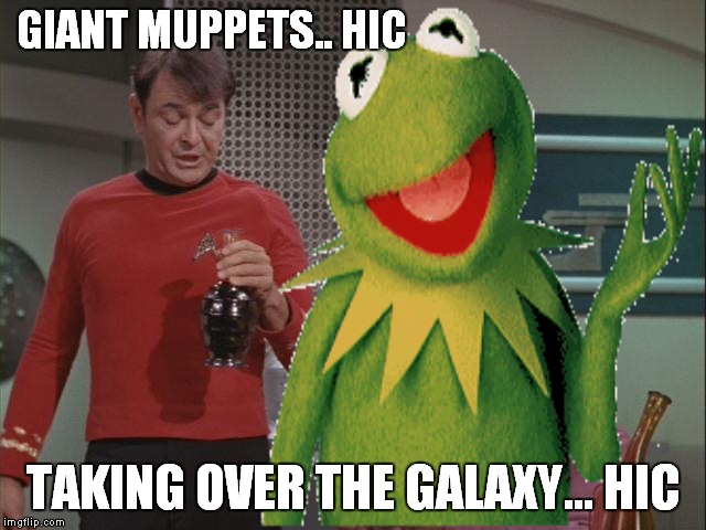 GIANT MUPPETS.. HIC TAKING OVER THE GALAXY... HIC | made w/ Imgflip meme maker
