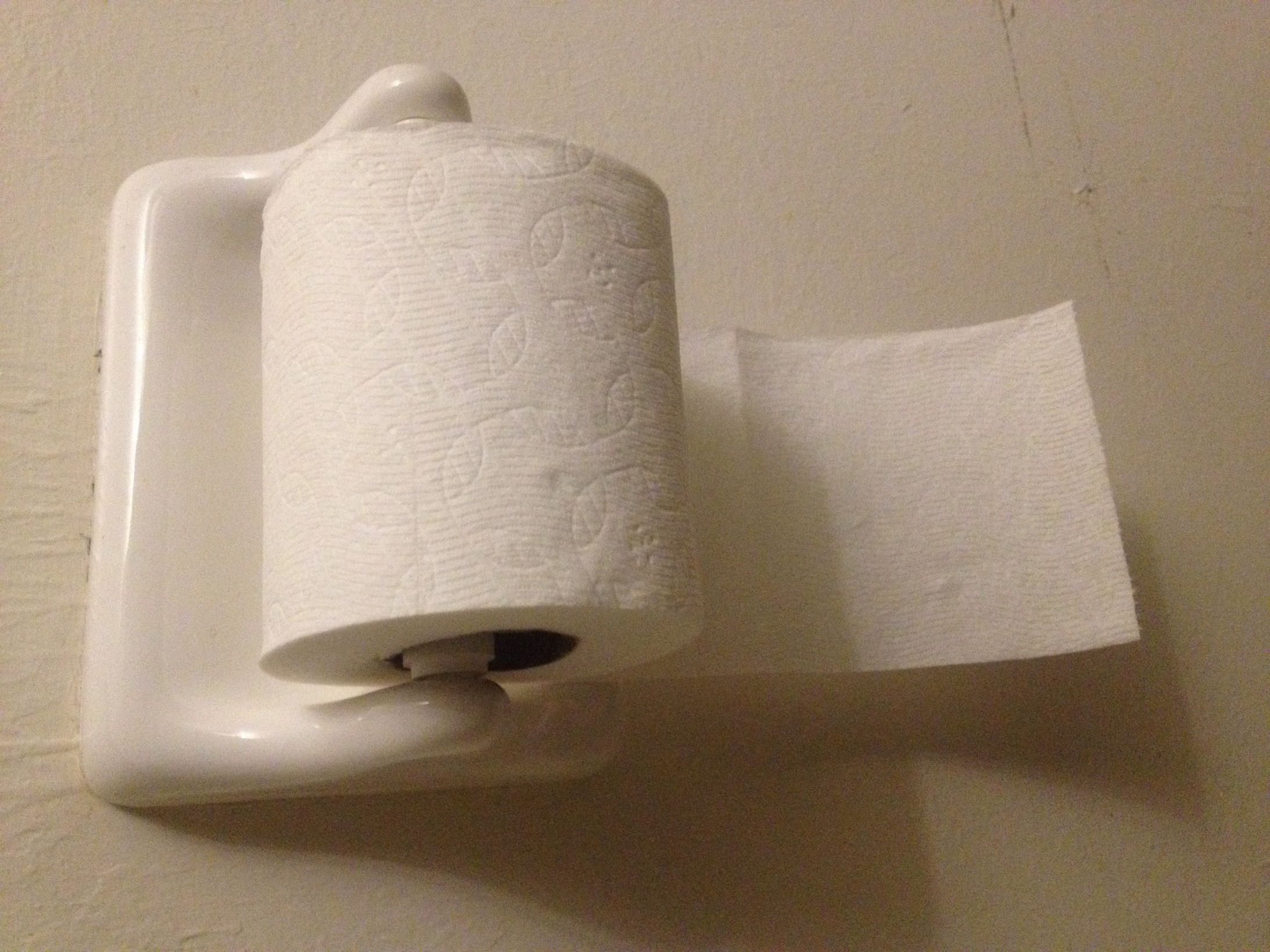 Toilet Paper Wrong Blank Meme Template