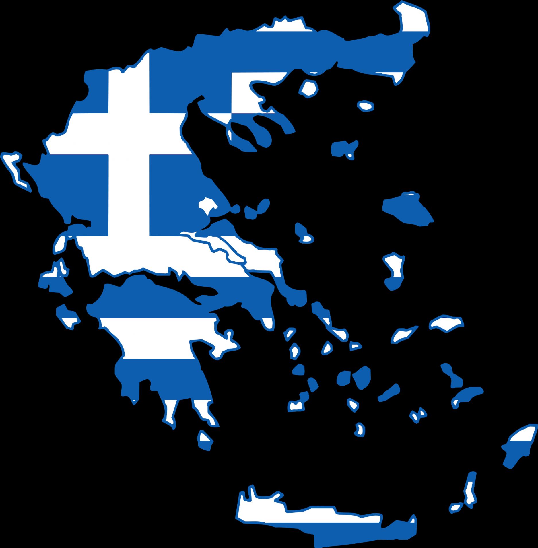 High Quality Greece Map Blank Meme Template