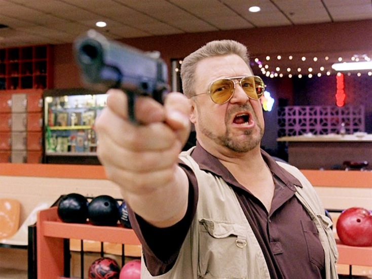 Walter with a Gun Blank Meme Template
