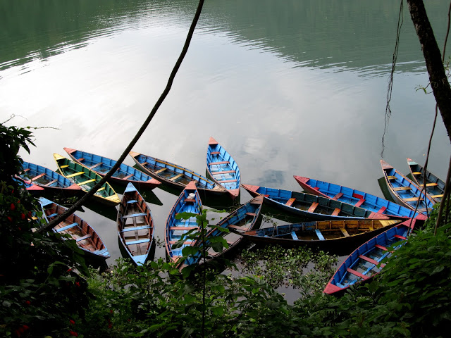 canoes in nepal Blank Meme Template