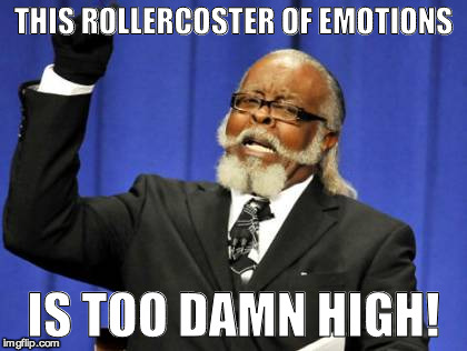 Too Damn High Meme | THIS ROLLERCOSTER OF EMOTIONS; IS TOO DAMN HIGH! | image tagged in memes,too damn high | made w/ Imgflip meme maker