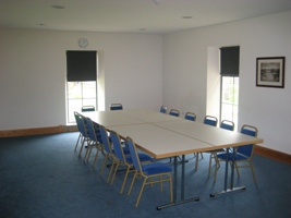 High Quality Empty Conference Room Blank Meme Template