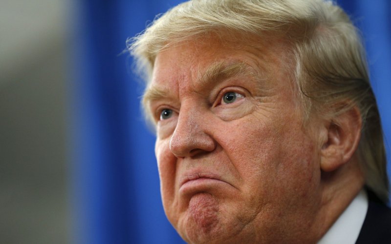 Trump Pouts Blank Meme Template