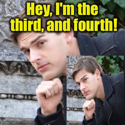 Matpat | Hey, I'm the third, and fourth! | image tagged in matpat | made w/ Imgflip meme maker