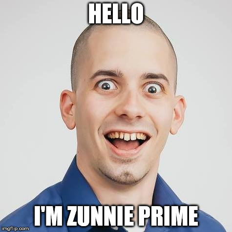 zunnieprime | HELLO; I'M ZUNNIE PRIME | image tagged in zunnie | made w/ Imgflip meme maker