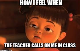 Uhhh | HOW I FEEL WHEN; THE TEACHER CALLS ON ME IN CLASS | image tagged in uhhh | made w/ Imgflip meme maker