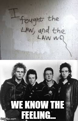Should I meme or should I go? | WE KNOW THE FEELING... | image tagged in memes,graffiti,the clash,music | made w/ Imgflip meme maker