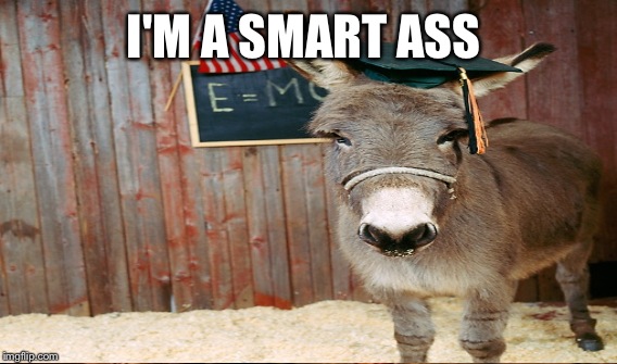 I'M A SMART ASS | made w/ Imgflip meme maker