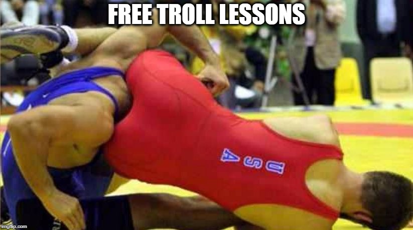 FREE TROLL LESSONS | image tagged in free troll lessons | made w/ Imgflip meme maker