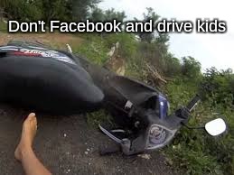 Facebook kills | Don't Facebook and drive kids | image tagged in facebook | made w/ Imgflip meme maker