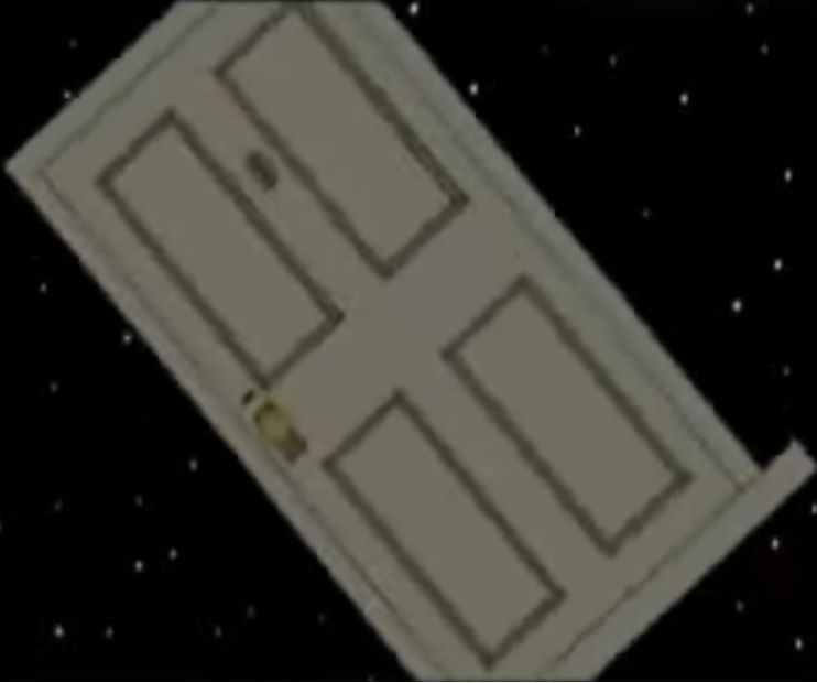 The Scary Door (Futurama) Blank Meme Template
