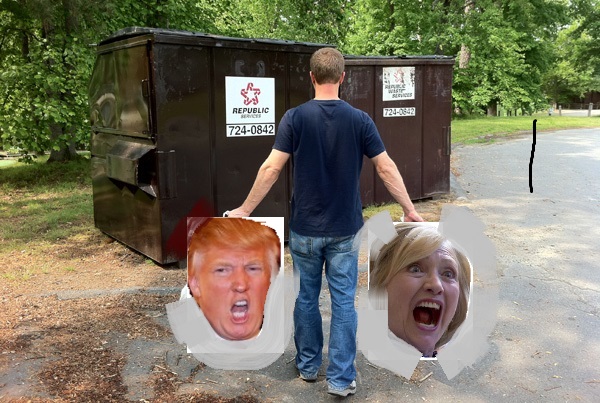 Taking Out the Trash Blank Meme Template