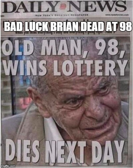 RIP In Peace Bad Luck Brian | image tagged in gifs,memes | made w/ Imgflip meme maker