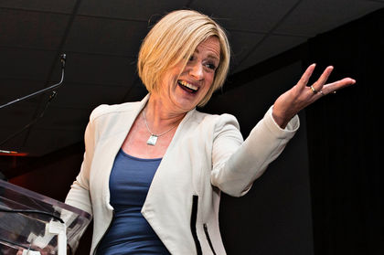 High Quality Rachel Notley Blank Meme Template