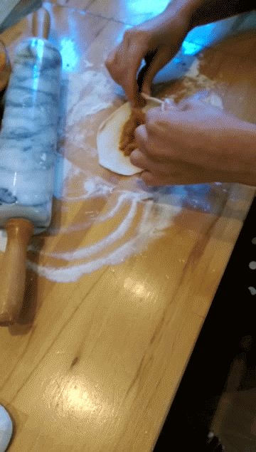 made at imgflip.com Steamed pumpkin dumplings