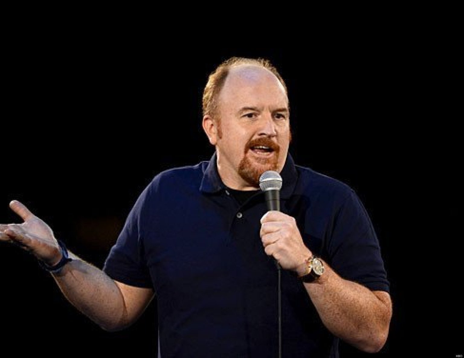 High Quality Louis CK Blank Meme Template