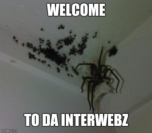 WELCOME TO DA INTERWEBZ | made w/ Imgflip meme maker