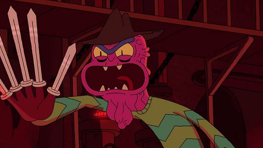 High Quality Scary Terry (Rick and Morty) Blank Meme Template