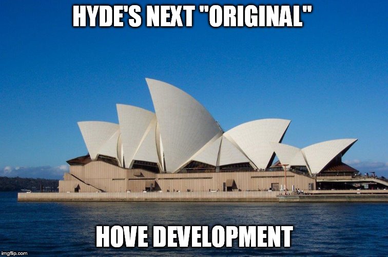 Sackville tower | HYDE'S NEXT "ORIGINAL"; HOVE DEVELOPMENT | image tagged in sydney | made w/ Imgflip meme maker