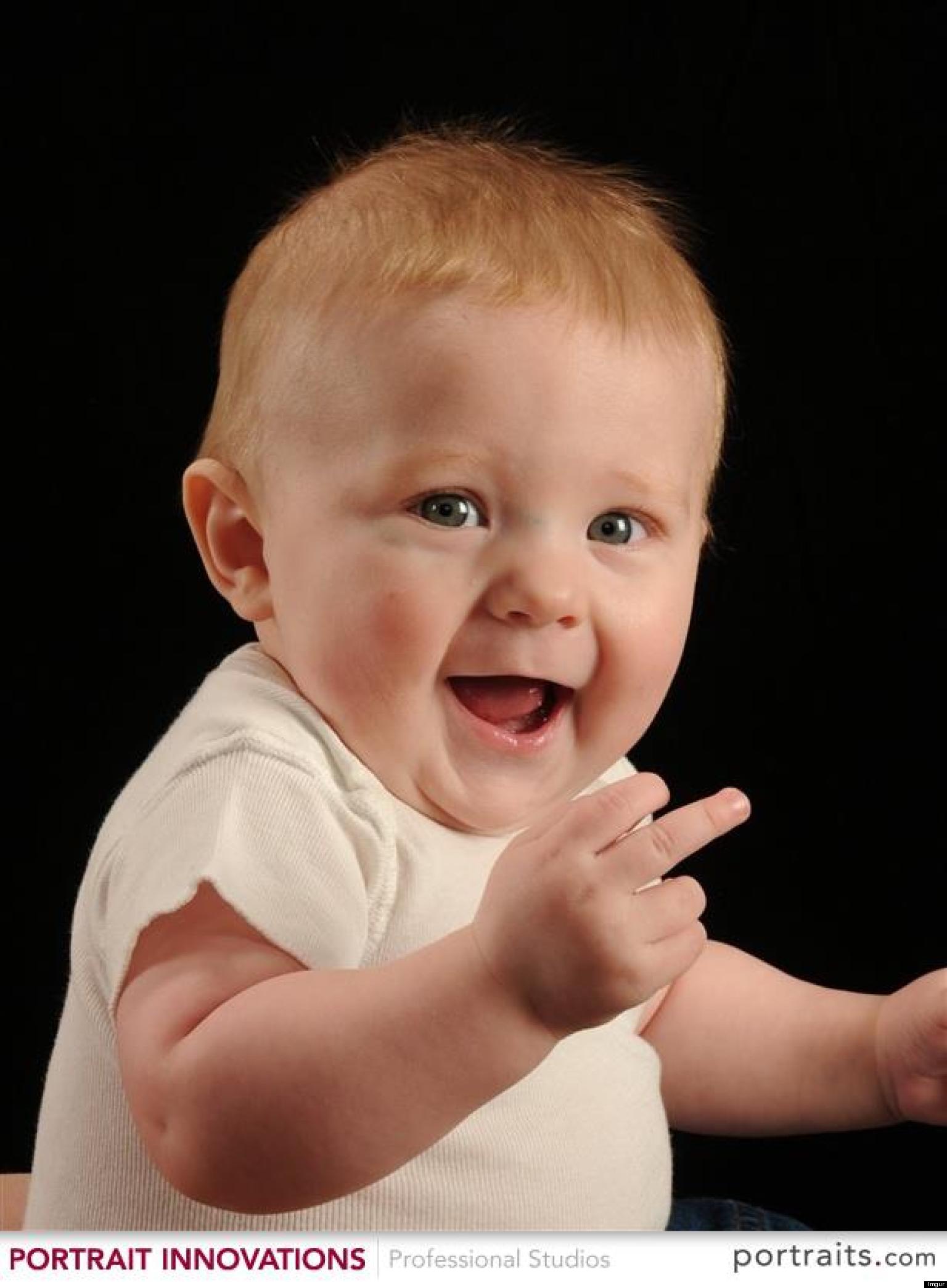 High Quality Baby flip off Blank Meme Template