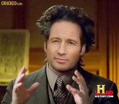 mulder aliens Blank Meme Template