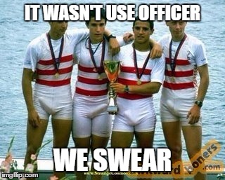 IT WASN'T USE OFFICER WE SWEAR | made w/ Imgflip meme maker