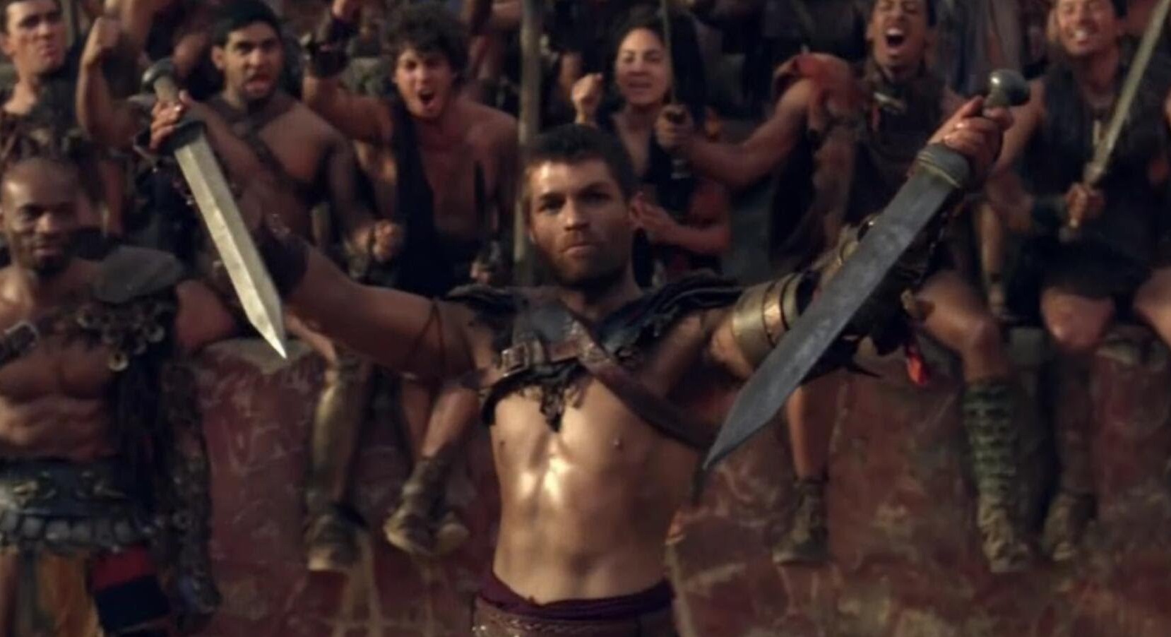 High Quality Spartacus Gladiator Blank Meme Template