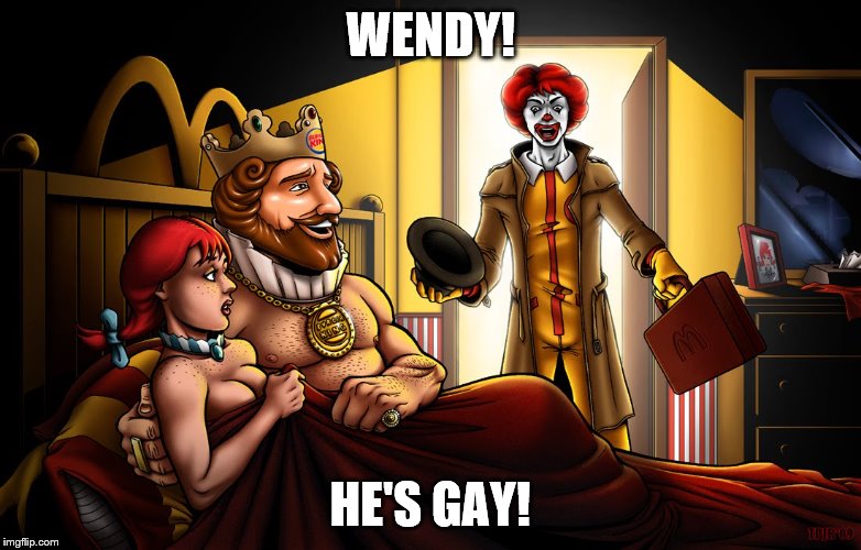 WENDY! HE'S GAY! | made w/ Imgflip meme maker