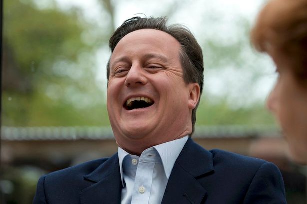 Image result for david cameron laughing