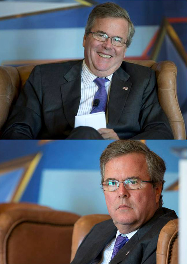 High Quality Hide The Pain Jeb Blank Meme Template