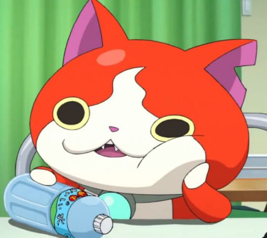 Interested Jibanyan Blank Meme Template