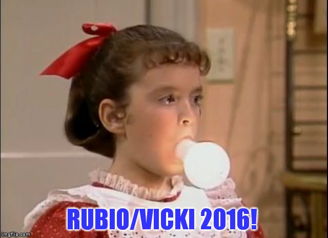 RUBIO/VICKI 2016! | image tagged in vicki the robot | made w/ Imgflip meme maker