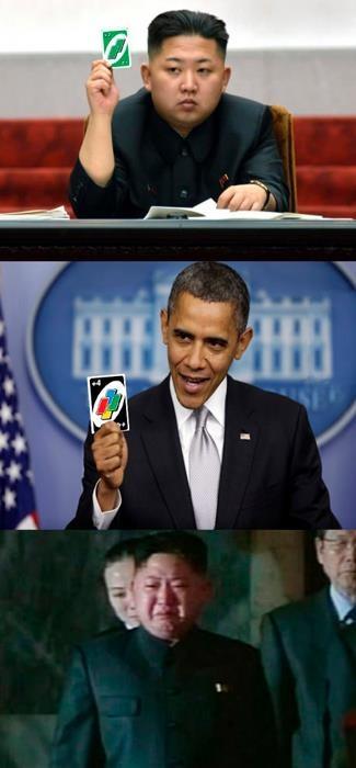 image tagged in funny,obama,korea,political,funny