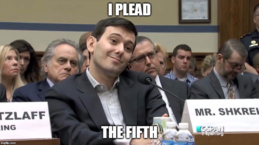 I PLEAD THE FIFTH | made w/ Imgflip meme maker