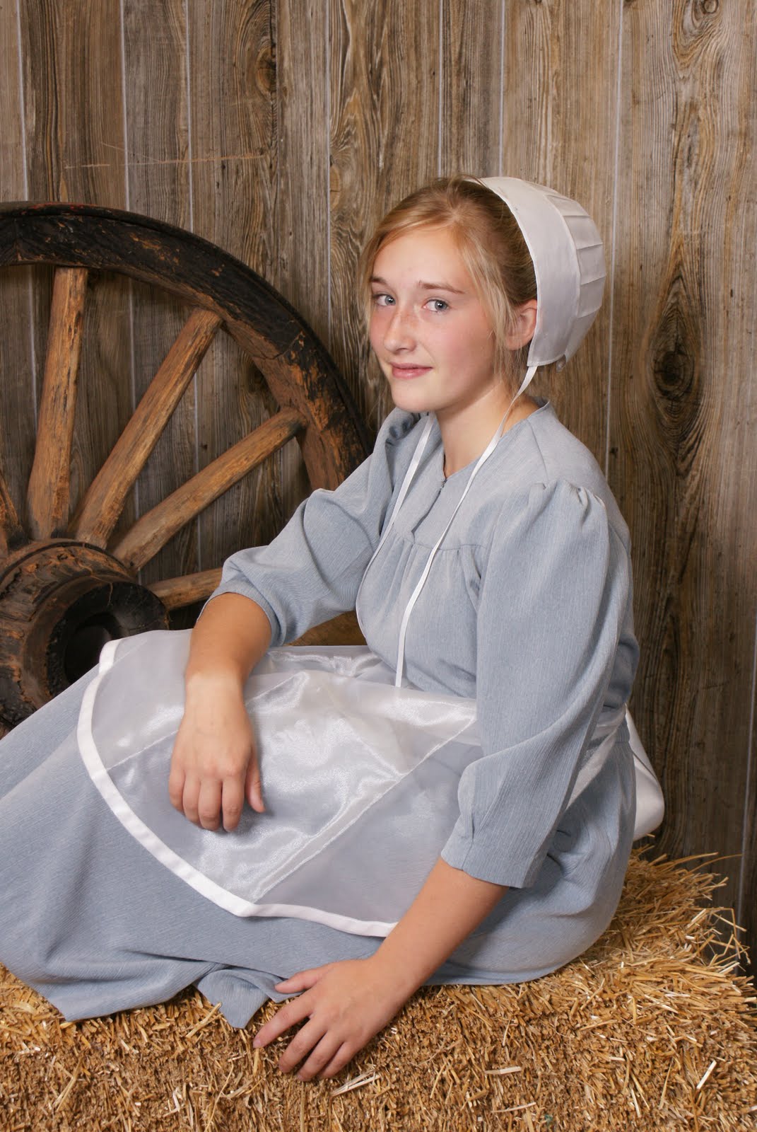 Amish chick Blank Meme Template