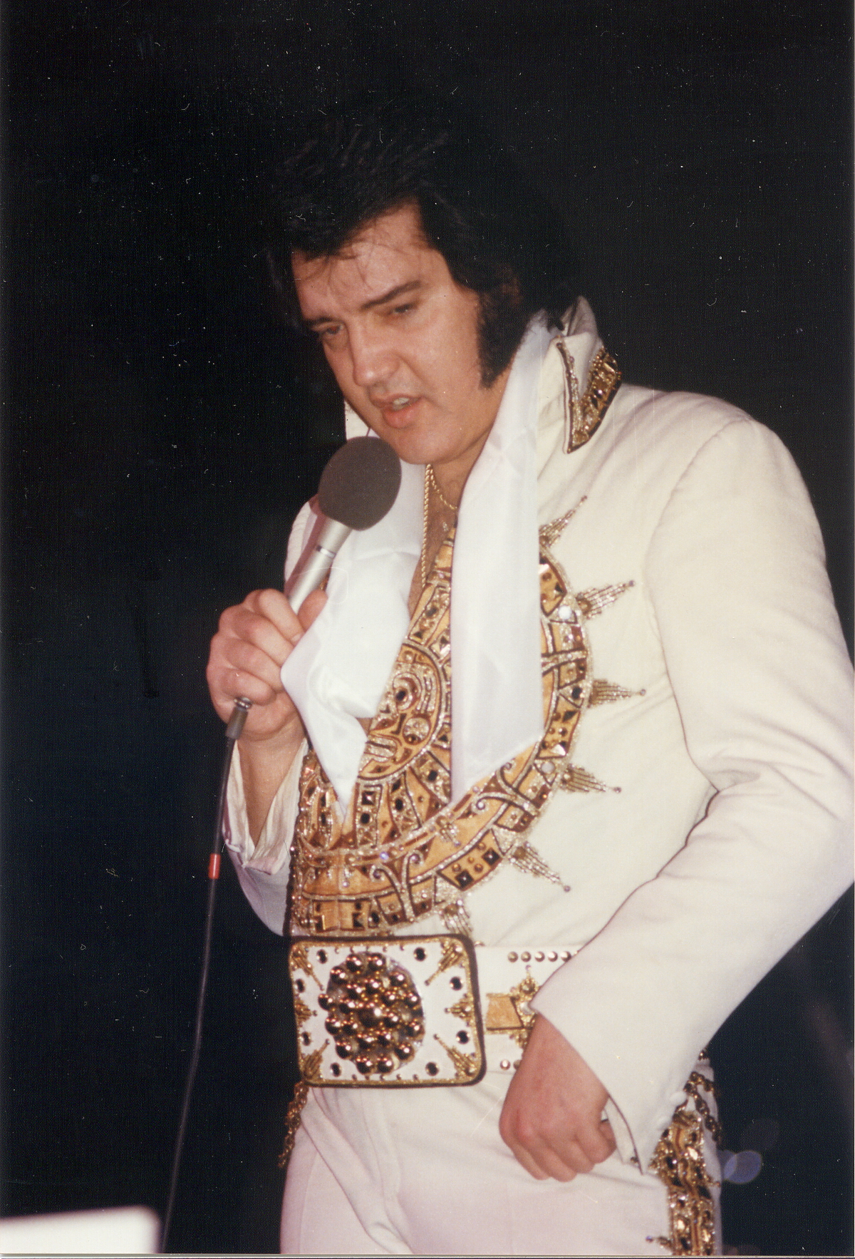 Old Elvis Blank Meme Template