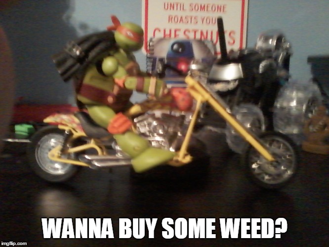 WANNA BUY SOME WEED? | image tagged in krunk mikey | made w/ Imgflip meme maker