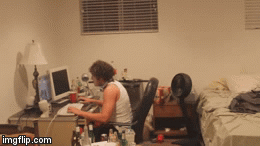 Ragequitting in a nutshell | image tagged in gifs,rage,funny,silly,games | made w/ Imgflip video-to-gif maker