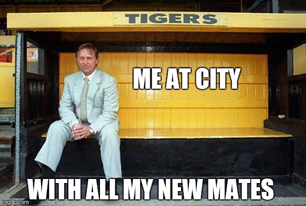 ME AT CITY; WITH ALL MY NEW MATES | made w/ Imgflip meme maker