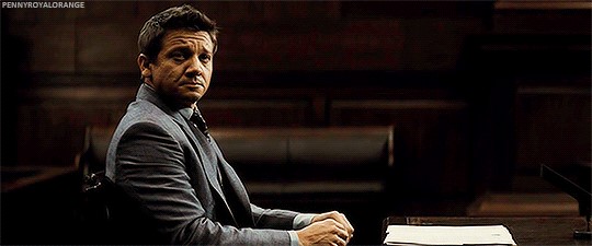 High Quality Jeremy Renner Court Blank Meme Template