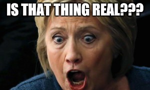 Image result for hillary shocked meme