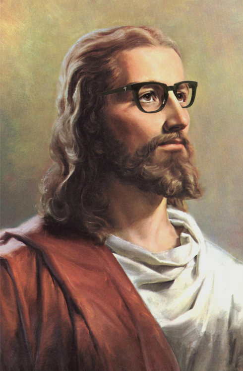 High Quality Hipster Jesus Blank Meme Template