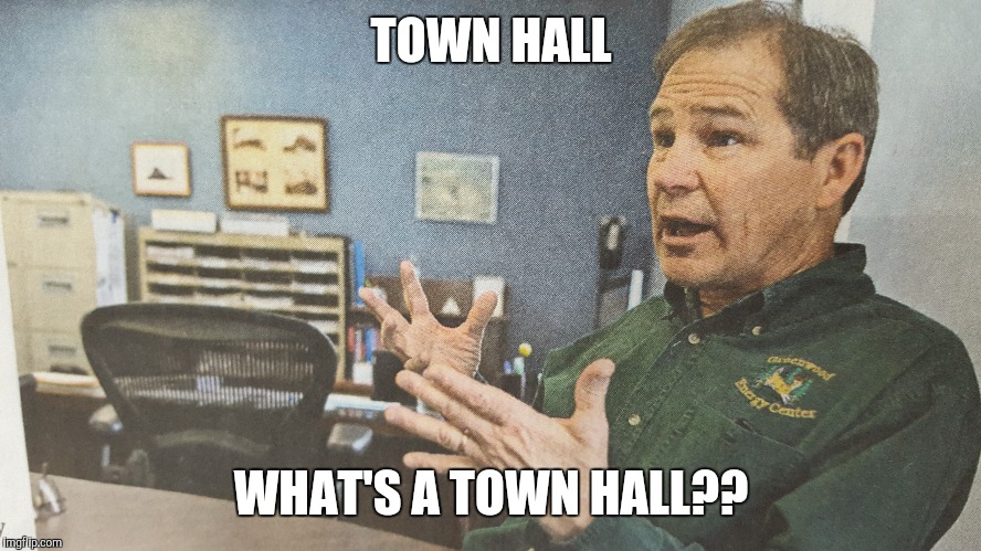 GWEC  | TOWN HALL; WHAT'S A TOWN HALL?? | image tagged in meme | made w/ Imgflip meme maker