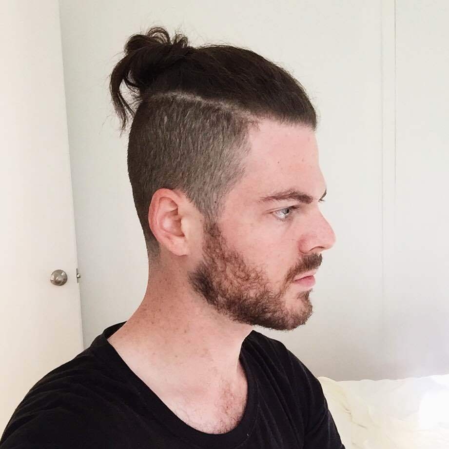 Man Bun Blank Meme Template