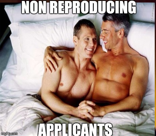 NON REPRODUCING APPLICANTS | made w/ Imgflip meme maker