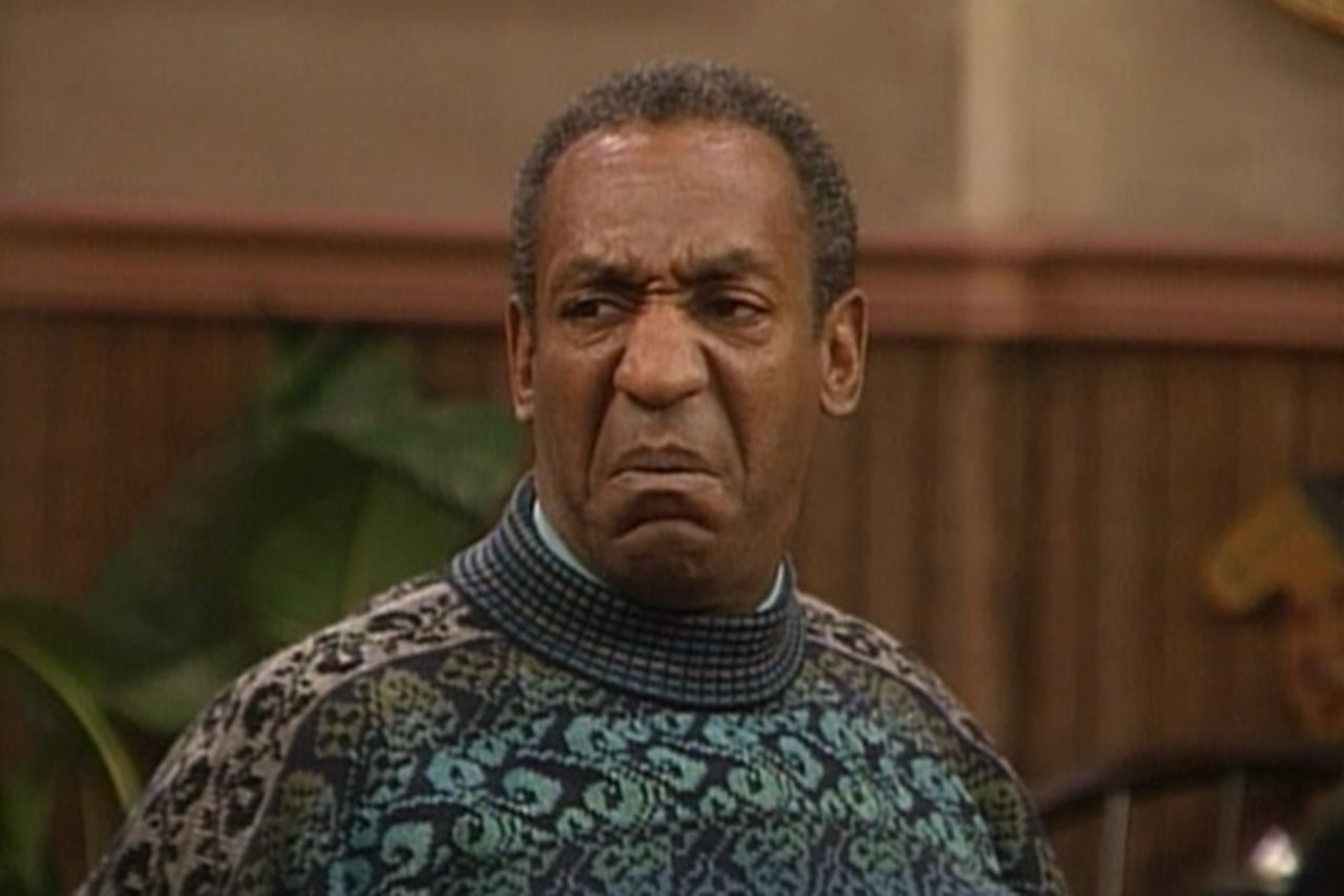 High Quality Bill Cosby Sad Face Blank Meme Template