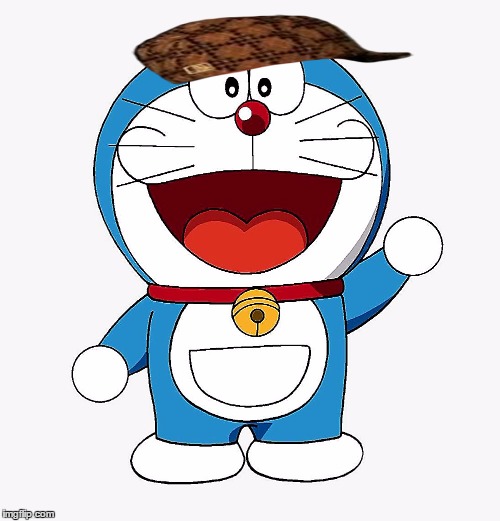 doraemon with hat | image tagged in hats | made w/ Imgflip meme maker